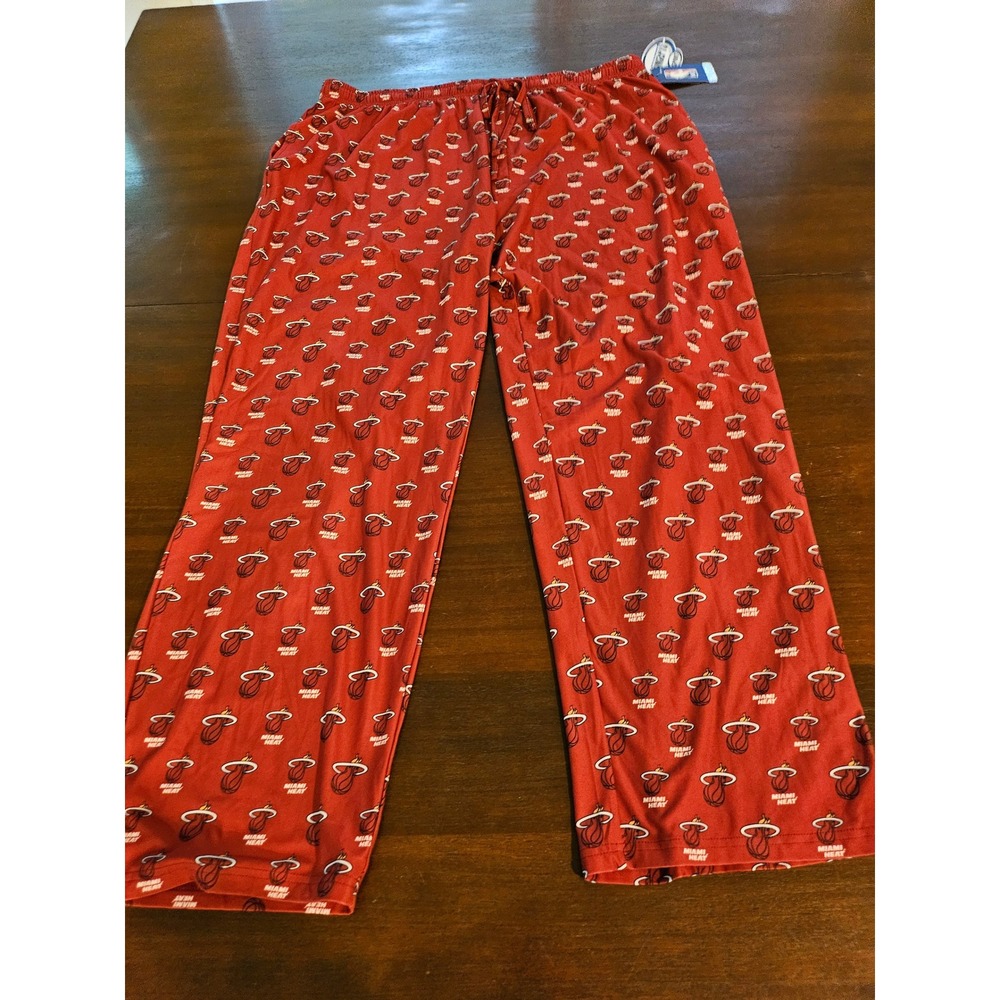 Concepts Sport Pajama Pants Mens 2XL Red Miami Heat NBA Lounge Sleepwear NEW